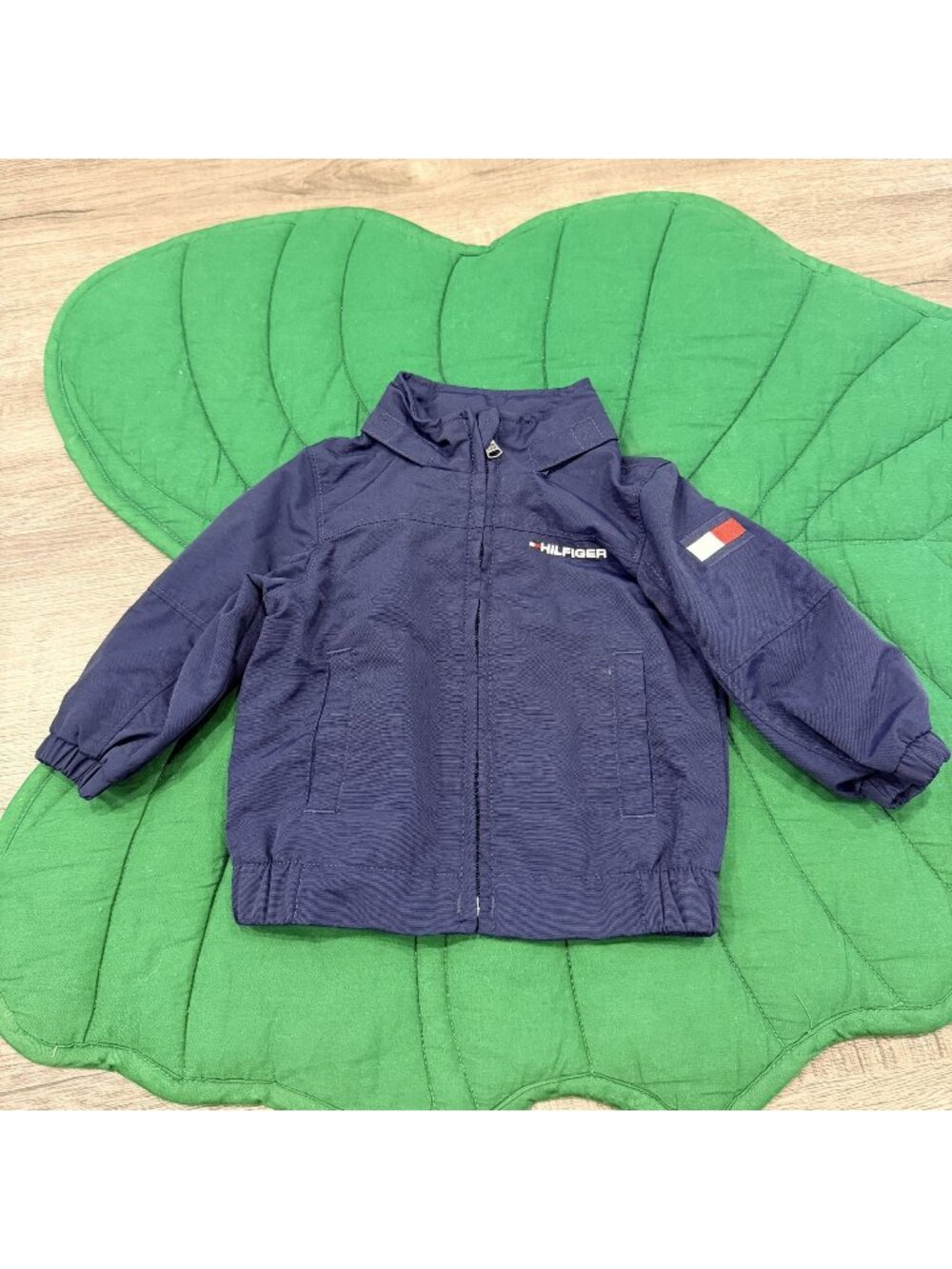Tommy Hilfiger Baby 6-9M Navy Blue Full Zip Jacket Windbreaker
